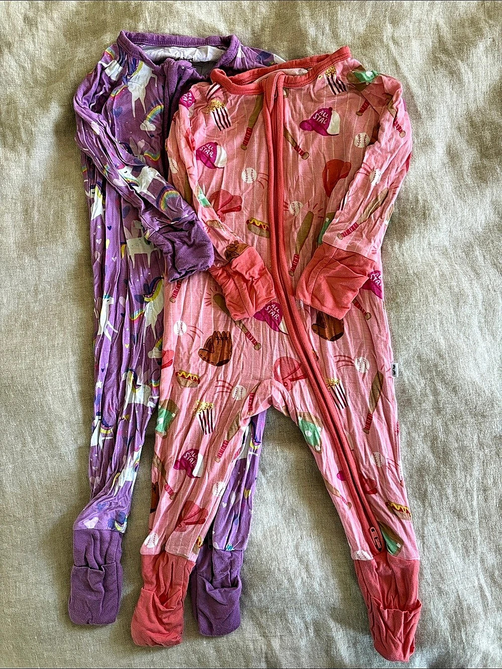 Little Sleepies Zippy Pajama Bundle Baby 3-6 Months